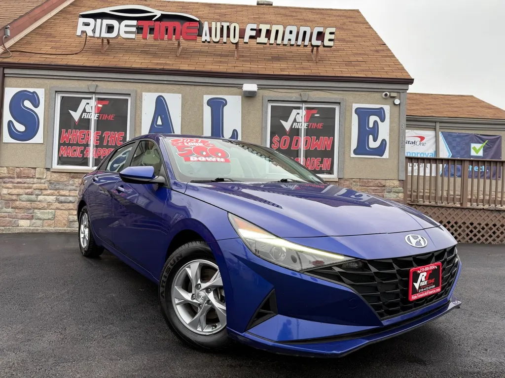 Used 2021 HYUNDAI ELANTRA SE for sale in Merrillville, IN at Ride Time ...