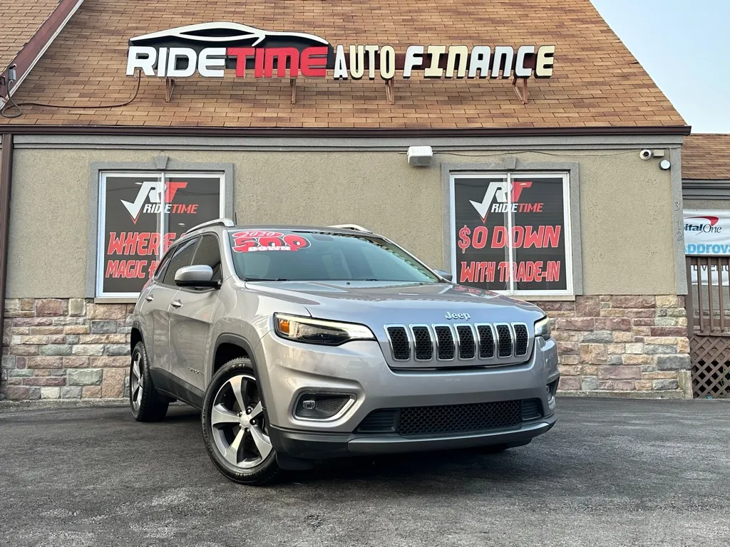 Silver 2020 JEEP CHEROKEE LIMITED for sale in Merrillville, IN