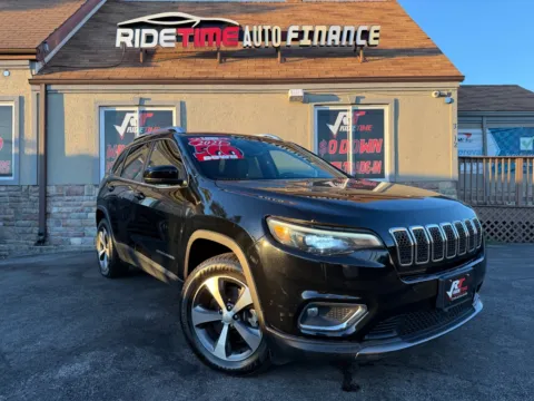 Black 2021 JEEP CHEROKEE LIMITED 4X4 for sale in Merrillville, IN
