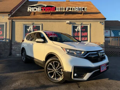 White 2022 HONDA CR-V EX-L for sale in Merrillville, IN