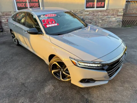 More photos of 2022 HONDA ACCORD SPORT at Ride Time Auto Finance Merrillville, IN