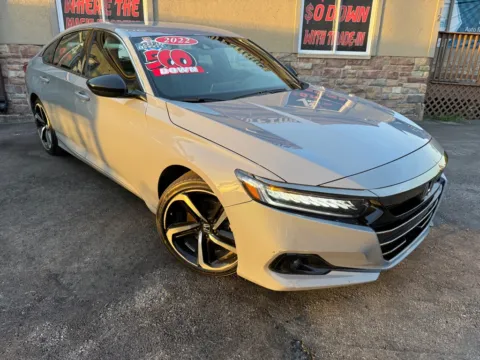 Another view of 2022 HONDA ACCORD SPORT for sale in Merrillville, IN at Ride Time Auto Finance Merrillville