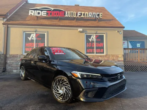 Black 2023 HONDA CIVIC TOURING for sale in Merrillville, IN