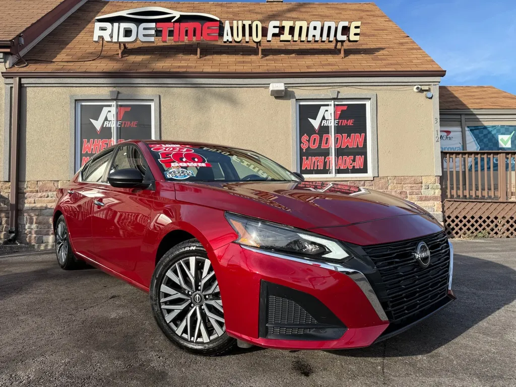 Red 2024 NISSAN ALTIMA 2.5 SV for sale in Merrillville, IN