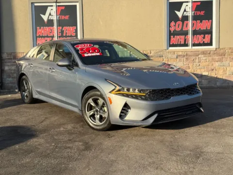 Photos of 2021 KIA K5 LXS for sale in Merrillville, IN at Ride Time Auto Finance Merrillville