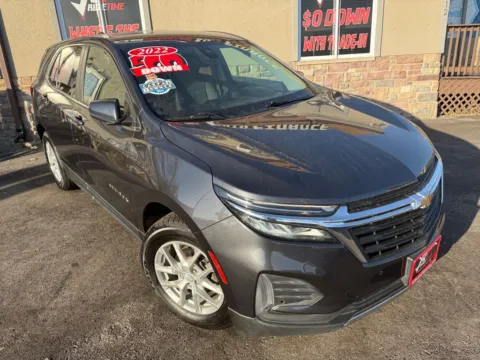 Another view of 2022 CHEVROLET EQUINOX LT for sale in Merrillville, IN at Ride Time Auto Finance Merrillville