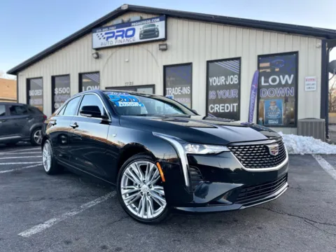 Black 2023 CADILLAC CT4 PREMIUM LUXURY for sale in Crown Point, IN