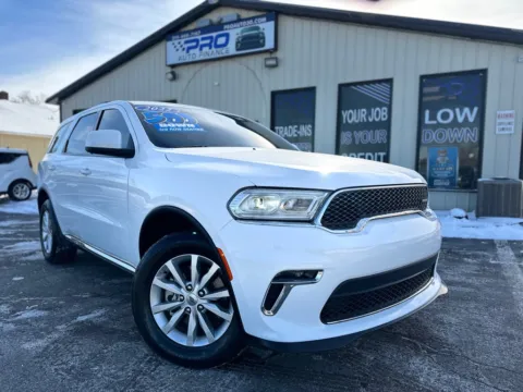 White 2022 DODGE DURANGO SXT for sale in Crown Point, IN