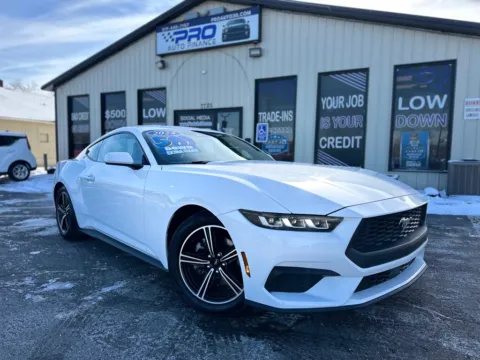White 2024 FORD MUSTANG ECOBOOST PREMIUM for sale in Crown Point, IN