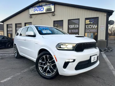 White 2022 DODGE DURANGO R/T for sale in Crown Point, IN