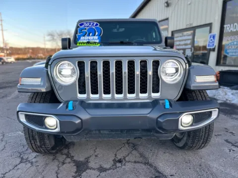 Another view of 2023 JEEP WRANGLER SAHARA 4XE for sale in Crown Point, IN at Pro Auto Finance