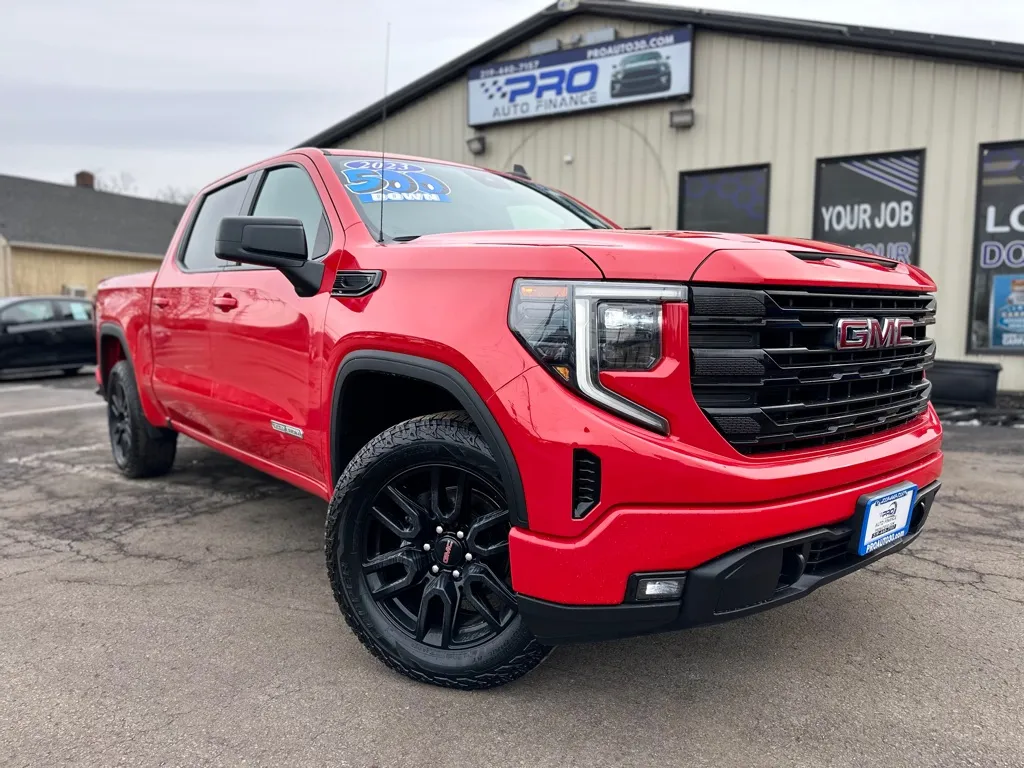 Red 2023 GMC SIERRA 1500 ELEVATION STANDARD for sale in Crown Point, IN