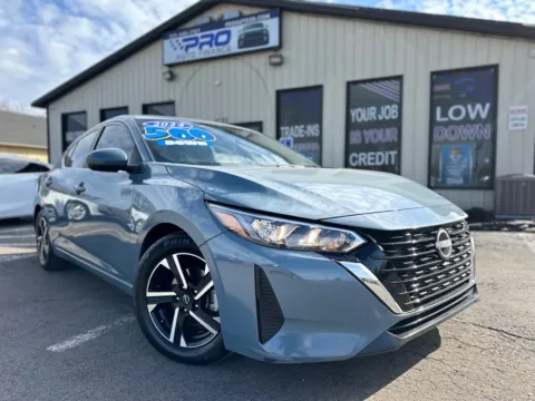 Gray 2024 NISSAN SENTRA SV for sale in Crown Point, IN