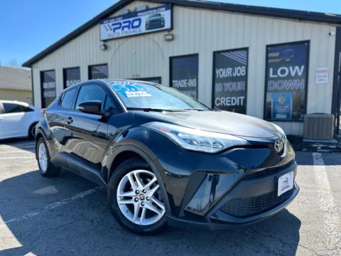 Black 2021 TOYOTA C-HR LE for sale in Crown Point, IN