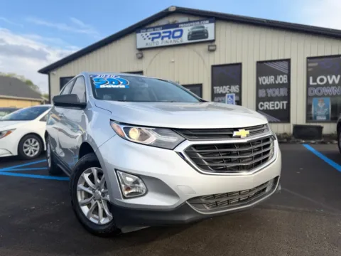 Silver 2020 CHEVROLET EQUINOX LS for sale in Crown Point, IN