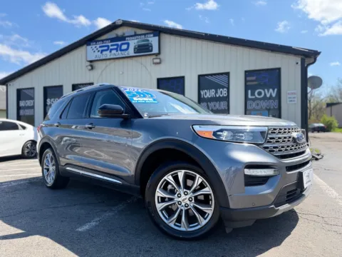 Gray 2024 FORD EXPLORER LIMITED for sale in Crown Point, IN