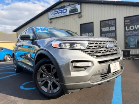 Gray 2023 FORD EXPLORER XLT for sale in Crown Point, IN