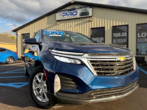 Blue 2023 CHEVROLET EQUINOX LT for sale in Crown Point, IN