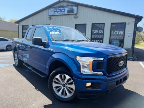Blue 2018 FORD F-150 XL for sale in Crown Point, IN