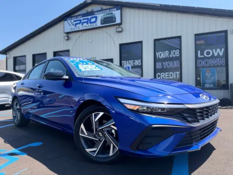 Blue 2025 HYUNDAI ELANTRA SEL SPORT for sale in Crown Point, IN