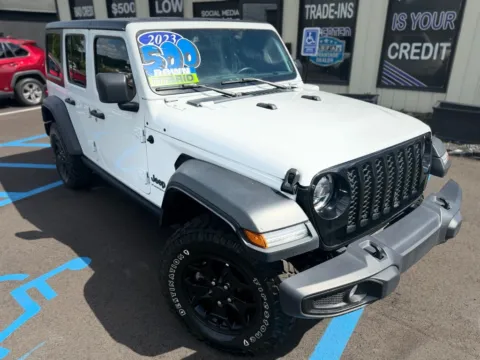 Photos of 2023 JEEP WRANGLER WILLYS 4XE for sale in Crown Point, IN at Pro Auto Finance