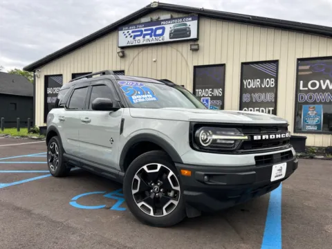 Gray 2023 FORD BRONCO SPORT OUTER BANKS for sale in Crown Point, IN