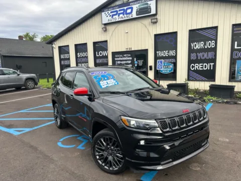 Black 2023 JEEP COMPASS (RED) EDITION for sale in Crown Point, IN