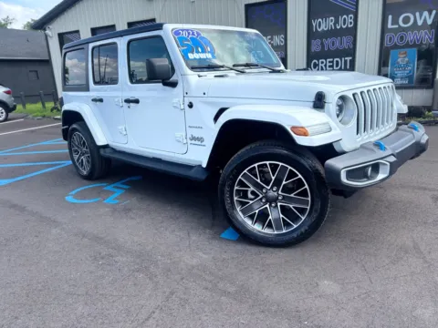 Photos of 2023 JEEP WRANGLER SAHARA 4XE for sale in Crown Point, IN at Pro Auto Finance