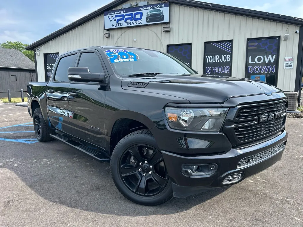 Black 2022 RAM 1500 BIG HORN for sale in Crown Point, IN