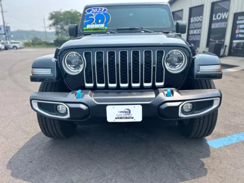 Another view of 2023 JEEP WRANGLER SAHARA 4XE for sale in Crown Point, IN at Pro Auto Finance
