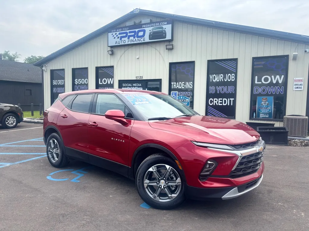Red 2023 CHEVROLET BLAZER LT for sale in Crown Point, IN