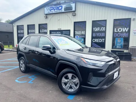 Black 2024 TOYOTA RAV4 XLE for sale in Crown Point, IN