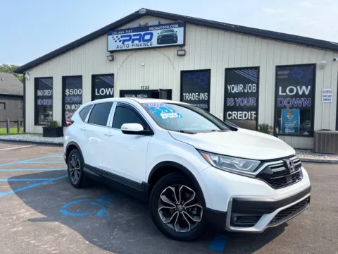 White 2021 HONDA CR-V EX-L for sale in Crown Point, IN