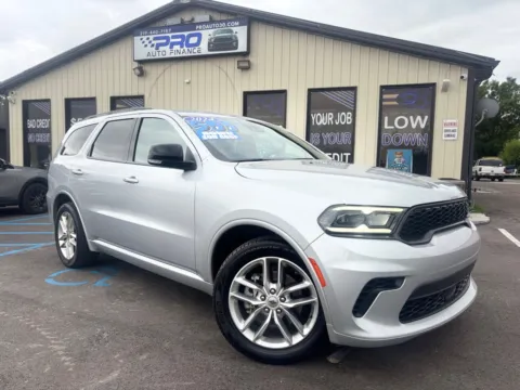Silver 2024 DODGE DURANGO GT PLUS for sale in Crown Point, IN