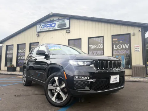 Black 2023 JEEP GRAND CHEROKEE 30TH ANNIVERSARY 4XE for sale in Crown Point, IN