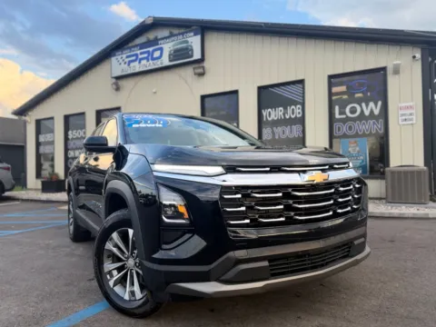 Black 2025 CHEVROLET EQUINOX LT for sale in Crown Point, IN