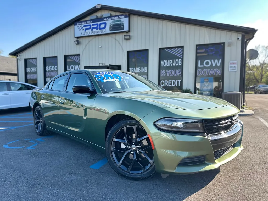 Green 2023 DODGE CHARGER SXT for sale in Crown Point, IN