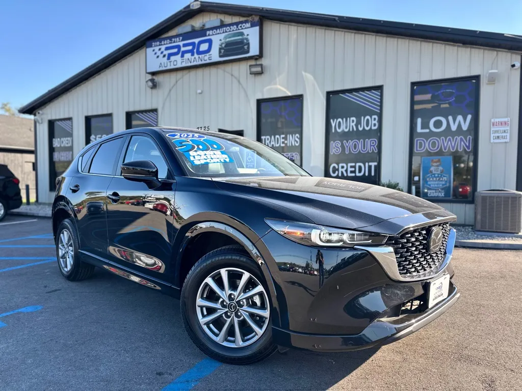Black 2025 MAZDA CX-5 2.5 S PREFERRED for sale in Crown Point, IN