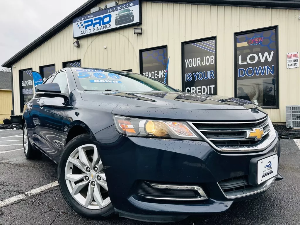 Used 2019 CHEVROLET IMPALA LT for sale in Crown Point, IN at Ride Time