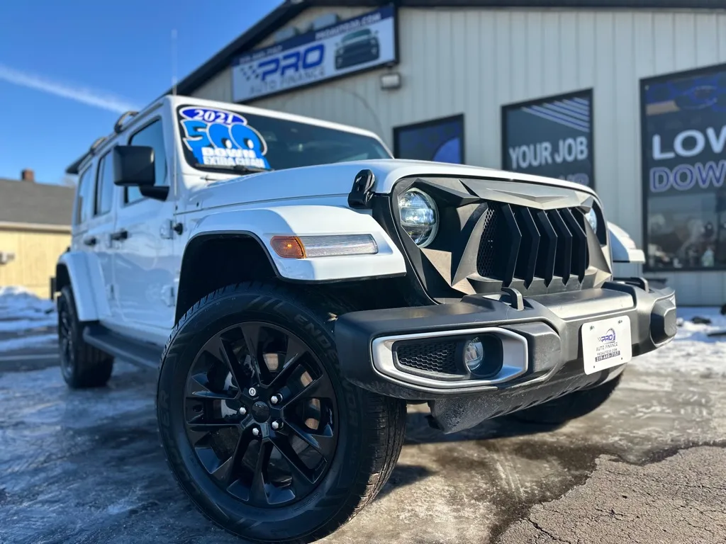 2021 JEEP WRANGLER UNLIMI SAHARA 4XE for sale in Crown Point, IN
