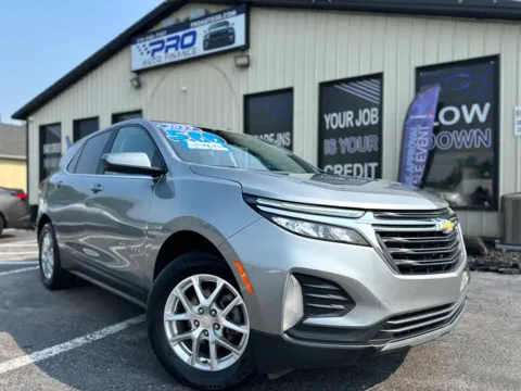 Gray 2023 CHEVROLET EQUINOX LT for sale in Crown Point, IN