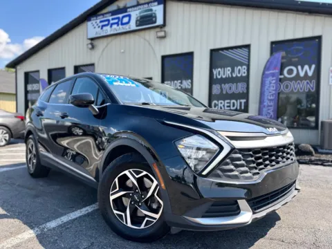 Black 2023 KIA SPORTAGE LX for sale in Crown Point, IN
