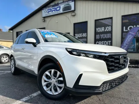 White 2024 HONDA CR-V LX for sale in Crown Point, IN