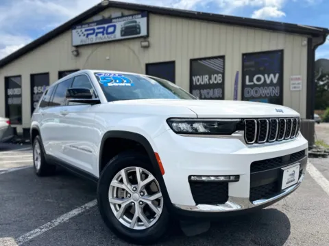 White 2023 JEEP GRAND CHEROKEE LIMITED for sale in Crown Point, IN