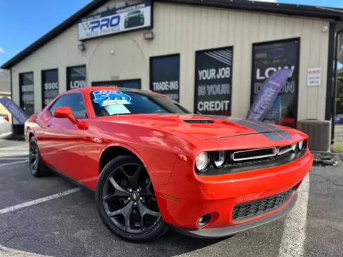 Orange 2020 DODGE CHALLENGER SXT for sale in Crown Point, IN