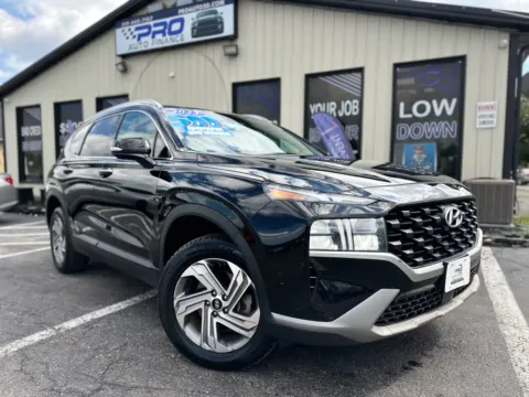 Black 2023 HYUNDAI SANTA FE SEL for sale in Crown Point, IN