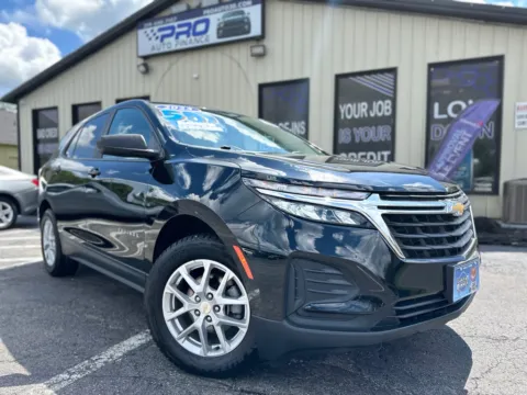 Black 2023 CHEVROLET EQUINOX LS for sale in Crown Point, IN