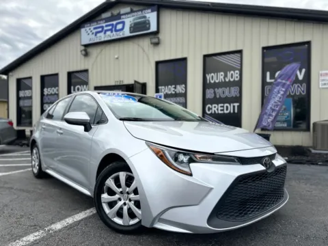 Silver 2022 TOYOTA COROLLA LE for sale in Crown Point, IN