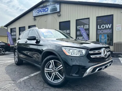 Black 2021 MERCEDES-BENZ GLC 300 for sale in Crown Point, IN