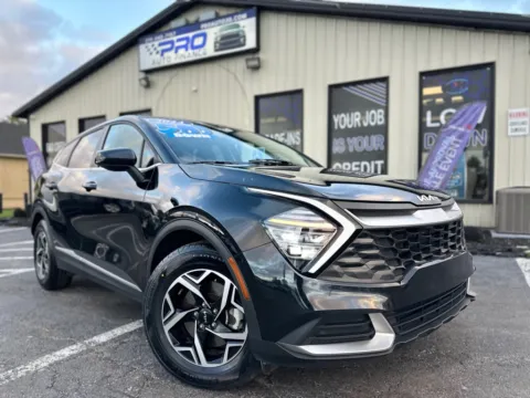 Black 2024 KIA SPORTAGE LX for sale in Crown Point, IN